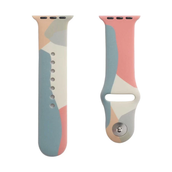 Apple Watch 42mm KRD-62 Silikon Kordon - Resim 10