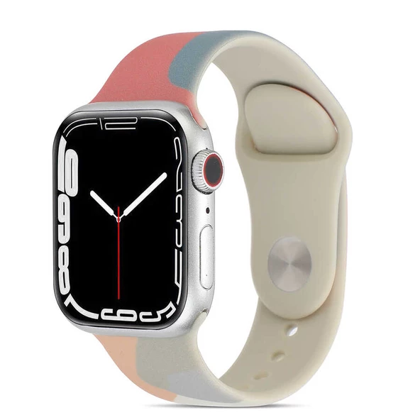 Apple Watch 7 41mm KRD-62 Silikon Kordon