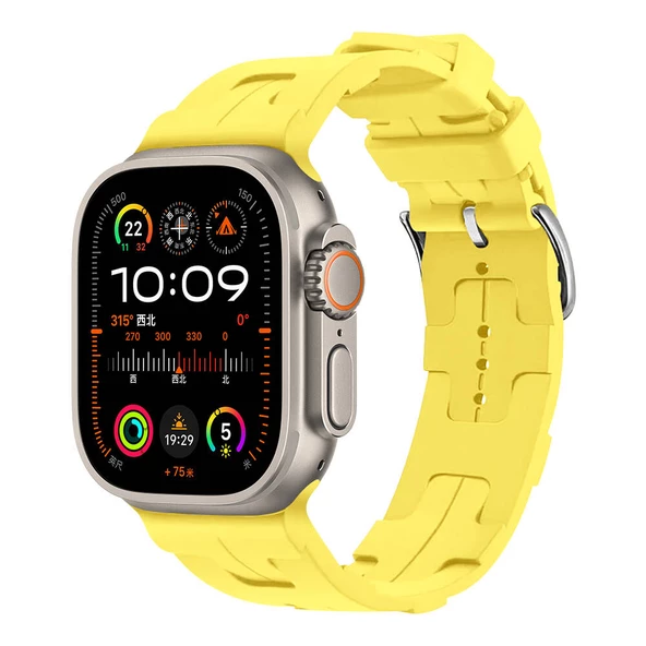 Apple Watch Ultra 49mm KRD-92 Silikon Kordon - 2