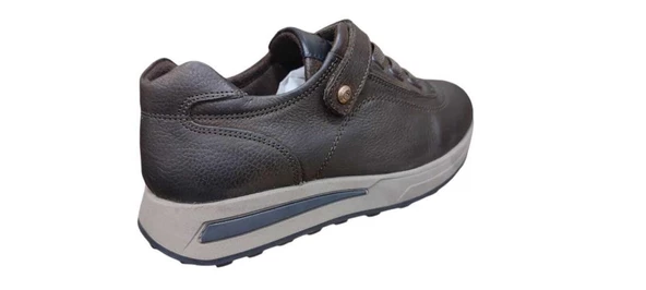 MAMMAMİA D24KA-3255 CIRTLI ORTOPEDİK DERİ KADIN AYAKKABI - Resim 6