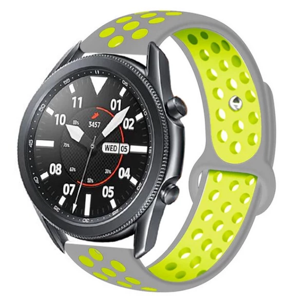 Galaxy Watch 3 45mm KRD-02 Silikon Kordon - 9