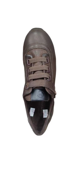 MAMMAMİA D24KA-3255 CIRTLI ORTOPEDİK DERİ KADIN AYAKKABI - Resim 7