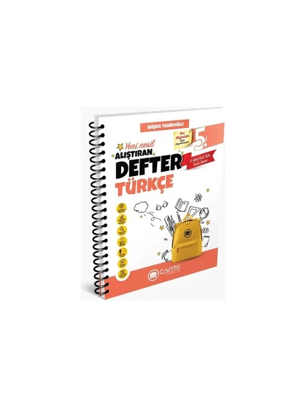 Çanta Yayınları 5. Sınıf Alıştıran Defter Türkçe