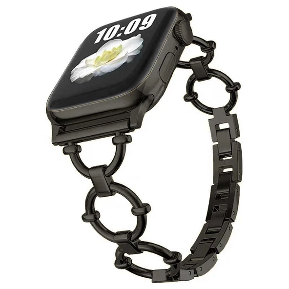 Apple Watch Ultra 49mm Kordon KRD-56 Metal Strap Kayış - 3