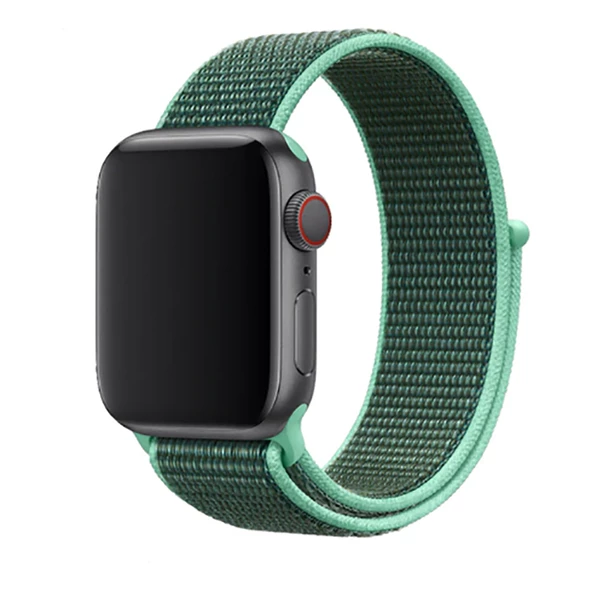 Apple Watch 38mm KRD-03 Hasır Kordon - 5