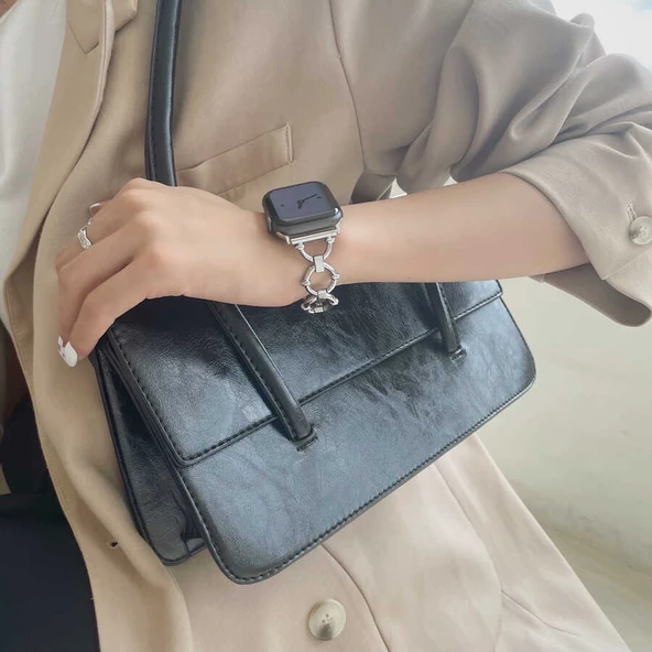 Apple Watch Ultra 49mm Kordon KRD-56 Metal Strap Kayış - 9