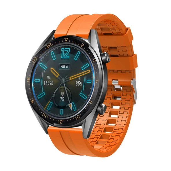 Huawei Watch GT 3 46mm KRD-23 Silikon Kordon - 8