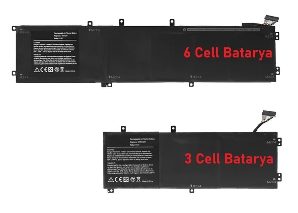 Dell XPS P56F001 (9560) Batarya  RETRO 3Cell