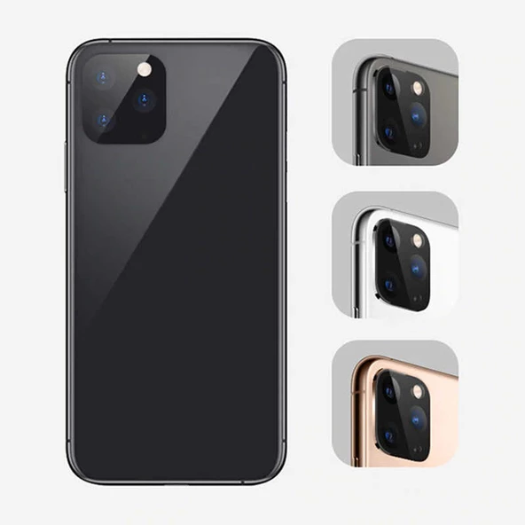 Apple iPhone X CP-03  iPhone 11 Pro Max Kamera Lens Dönüştürücü - 6