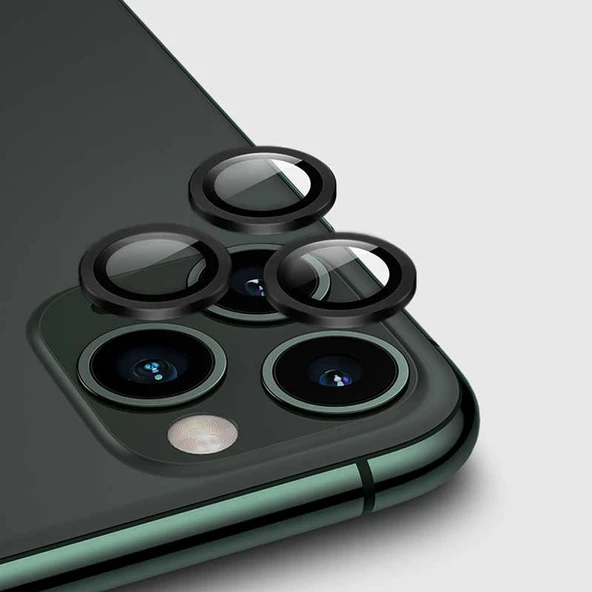 Apple iPhone 11 Pro Max CL-02 Kamera Lens Koruyucu - 5