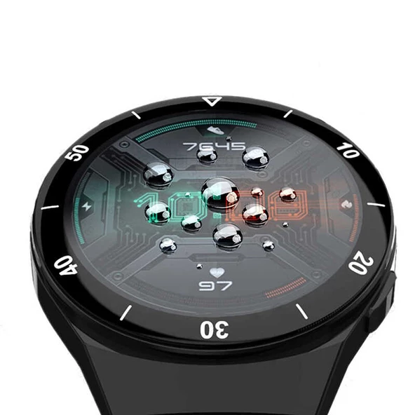 Huawei GT 2E 46mm Sport PMMA Pet Saat Ekran Koruyucu - 6