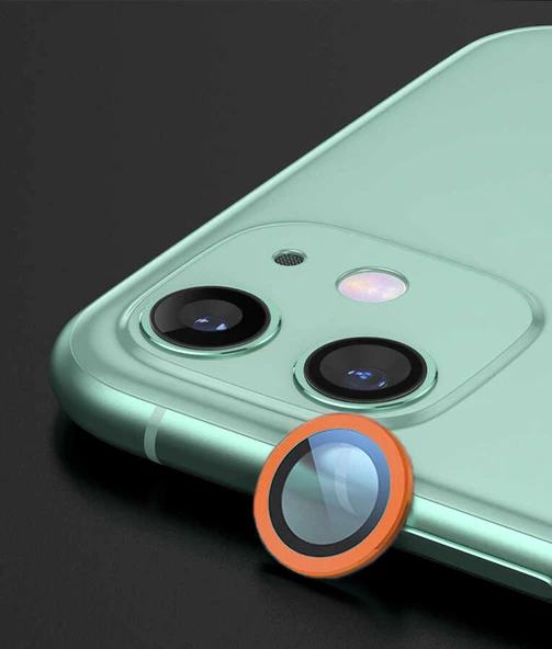 Apple iPhone 11 CL-02 Kamera Lens Koruyucu - 5