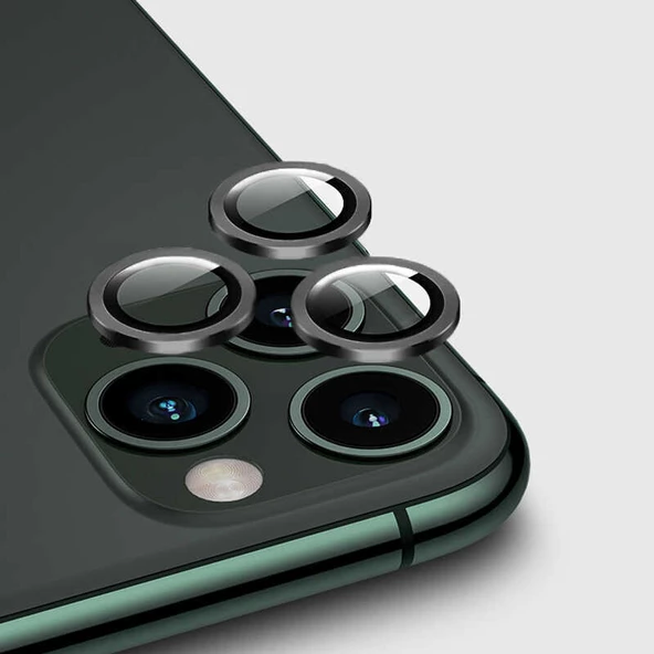 Apple iPhone 11 Pro Max CL-02 Kamera Lens Koruyucu - 3