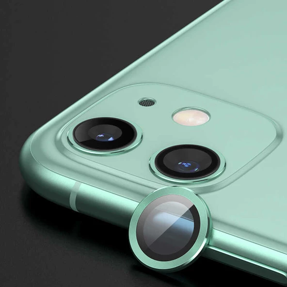 Apple iPhone 11 CL-02 Kamera Lens Koruyucu - 12