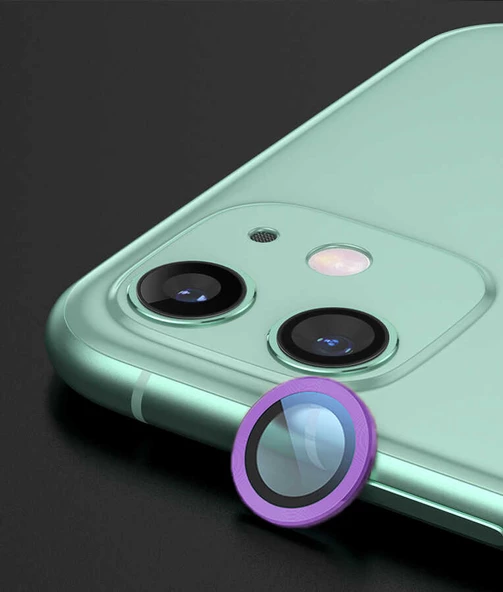 Apple iPhone 11 CL-02 Kamera Lens Koruyucu - 2