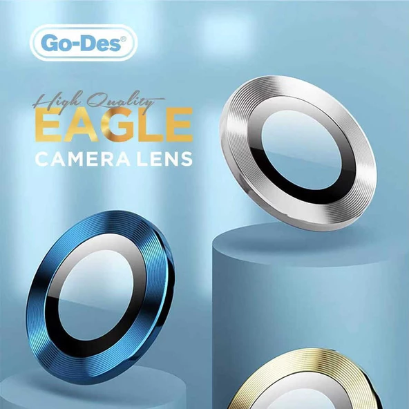 Apple iPhone 13 Pro Max Go Des Eagle Kamera Lens Koruyucu - 8