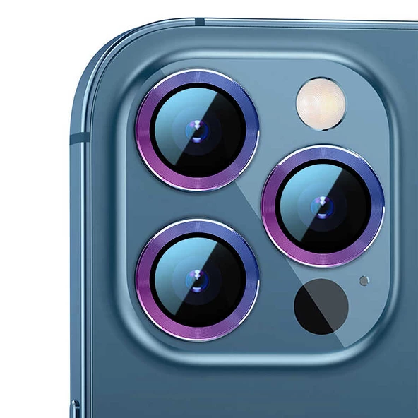 Apple iPhone 11 Pro Max CL-02 Kamera Lens Koruyucu - 7
