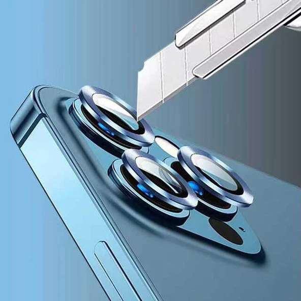 Apple iPhone 13 Pro Max Go Des Eagle Kamera Lens Koruyucu - 12