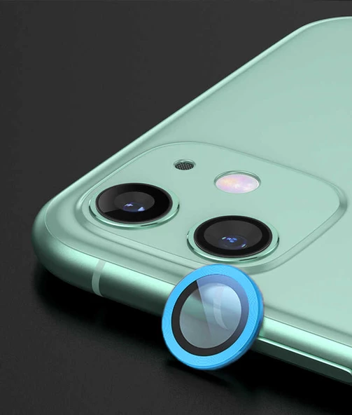 Apple iPhone 11 CL-02 Kamera Lens Koruyucu - 8