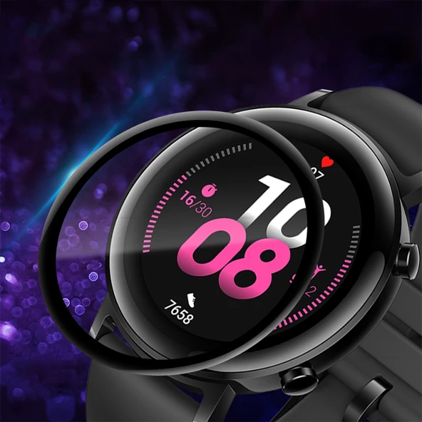 Huawei GT 2E 46mm Vitality PMMA Pet Saat Ekran Koruyucu - 4