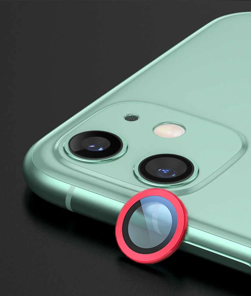 Apple iPhone 11 CL-02 Kamera Lens Koruyucu