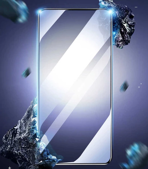 Oppo Reno 4 Lite Davin 5D Cam Ekran Koruyucu - Resim 6