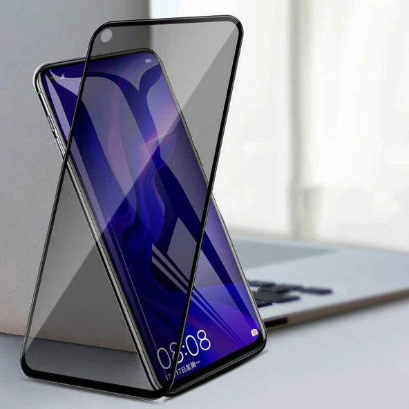 Xiaomi Mi 10T Pro 5G Hayalet Ekran Koruyucu Davin Privacy Seramik Ekran Filmi - 4