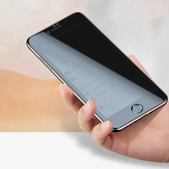 Apple iPhone 6 Plus Davin 5D Privacy Cam Ekran Koruyucu - 9