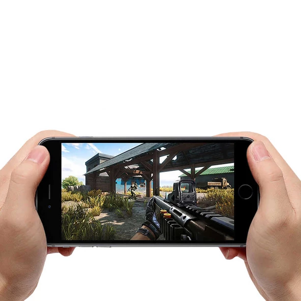Apple iPhone 6 Plus Davin 5D Privacy Cam Ekran Koruyucu - 10