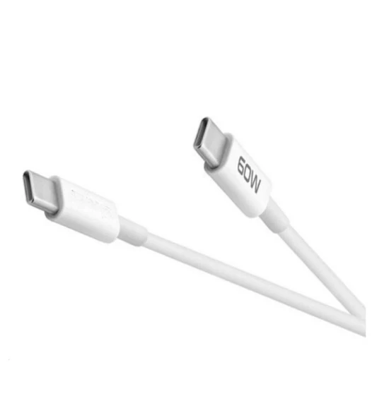 60W USB-C Type-C Silikon Şarj Kablosu Hızlı Şarj, Dayanıklı ve Esnek Tasarım, Tüm USB-C Cihazlarla Uyumlu - 2