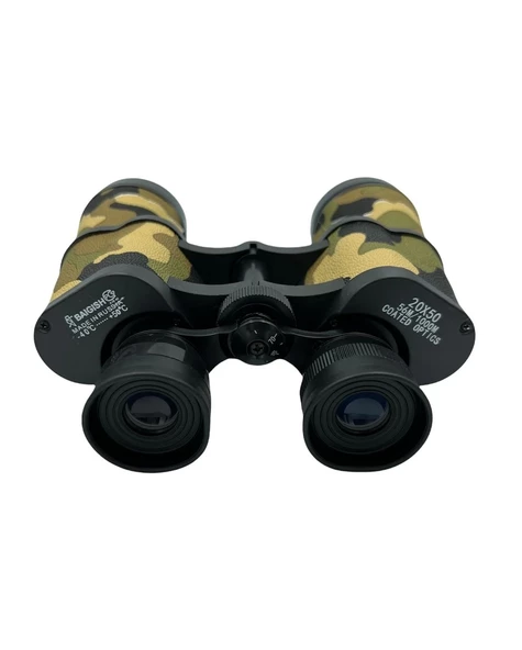 Baigish 20x50 Rus Model Kamuflaj Dürbün, Süper Kalite 1000m/56m - Resim 6