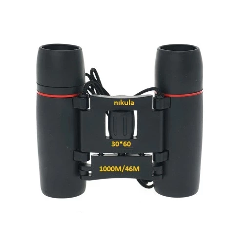 30x60  Cepte Taşımalı Kauçuk Kaplamalı Mini Dürbünsiyah ürün görseli