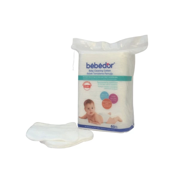 BEBEDOR Bebedor Bebek Temizleme Pamuğu