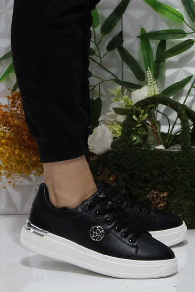 U.S. Polo Assn. Also Siyah Rahat Orijinal Ürün Sneaker Kadın Ayakkabı