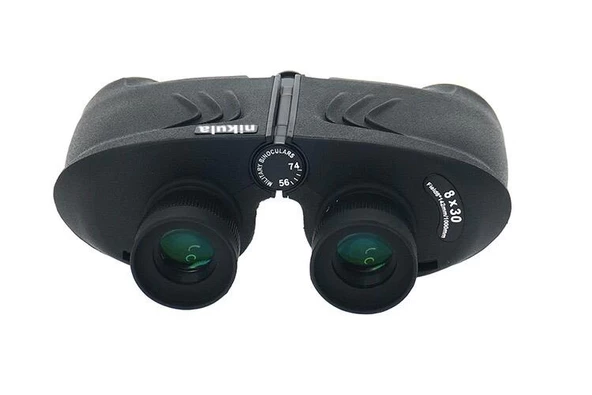 8x30 Profesyonel Askeri Su Geçirmez Yüksek Kaliteli Dürbün Siyah - Resim 2