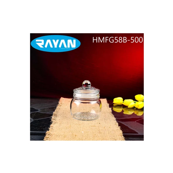 Cam Kavanoz 500 Cc Royaleks-HMFG58-500