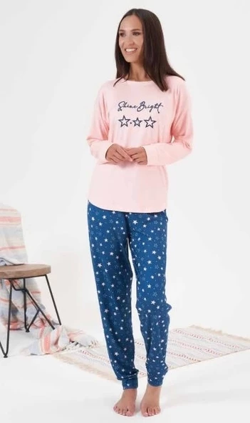 Emilylux Estiva 24481 Bayan Termal Pijama Takımı