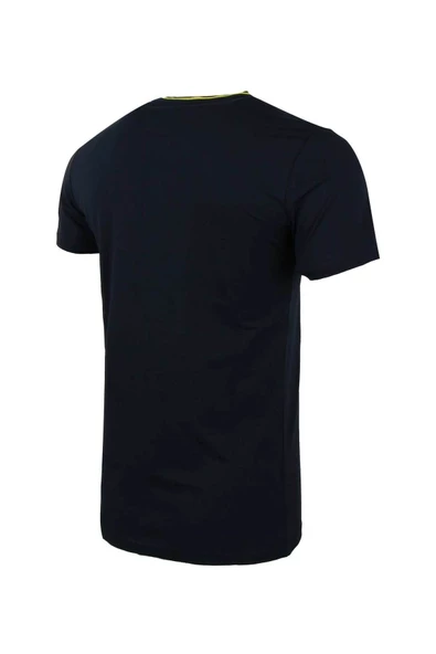 Fenerbahçe Orijinal Lisanslı Sıfır Yaka Lacivert T-Shirt + Bileklik Set Hediyelik Ahşap Kutulu - 7