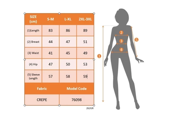 Kadın Uzun Kollu Bisiklet Yaka Kol Ve Tek Ucu şeritli Ithal Krep Midi Elbise - 4