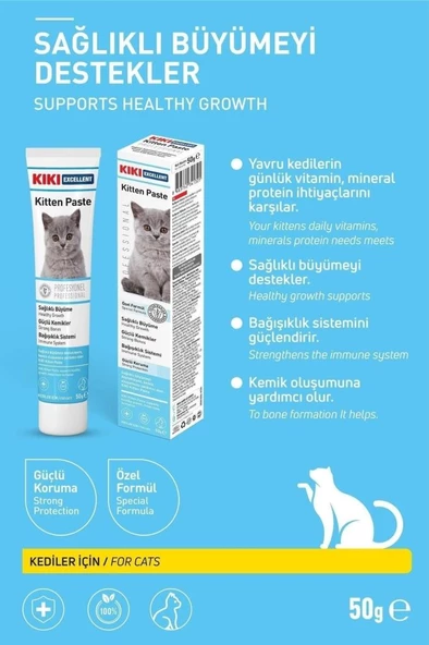 KIKI Kedi Kitten Paste Macun 50gr Skt: 05/2025 - 2