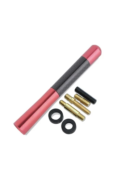 Tiger Marketing Isuzu Wfr Uyumlu Karbon Kırmızı Oto Radio Anteni Çubuk Anten ürün görseli 1