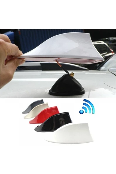 Tiger Marketing Skoda Octavia Uygun Balina Shark Anten Köpek Balığı Anten Beyaz - Resim 3