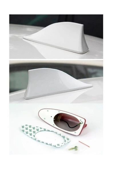 GÜRHAN SHOP Volkswagen Buggy Uygun Balina Shark Anten Köpek Balığı Anten Beyaz ürün görseli