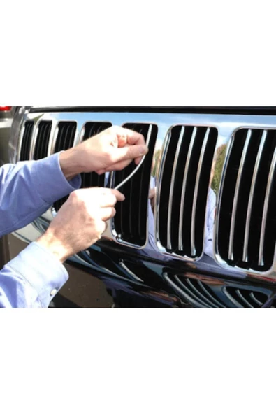 Marka Araç Içi Dışı Geçmeli Koruyucu U Tipi Nikelaj Çıta -kapı Koruyucu - Resim 2