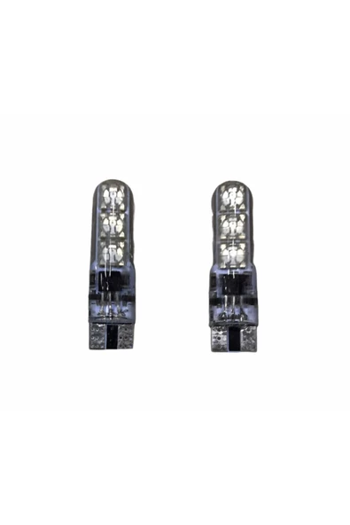 DMR Kumandalı T10 Araç Uyumlu Park Ampulü 2 Adet 18 Led Rgb Park - 2
