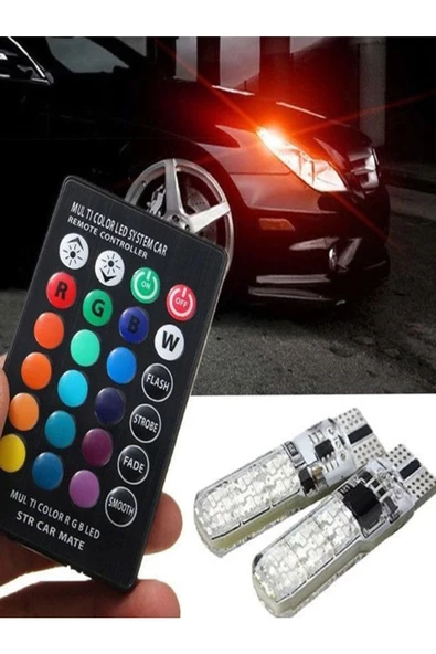 Matrix T10 Rgb Kumandalı Park Ampul Modlu