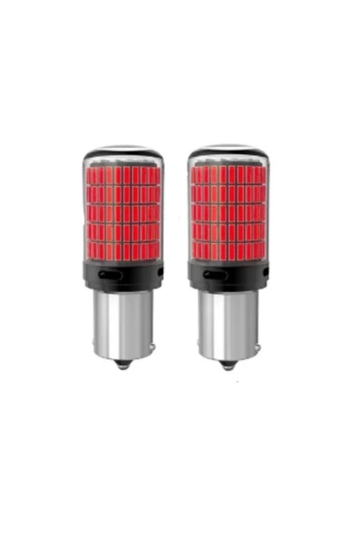 Fatih STOP LED AMPÜL 1156 144 SMD LED AMPÜL 2 ADET KIRMIZI