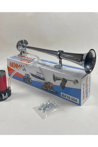 OSCAR OTOMOTİV 45 CM KOMPRESÖRLÜ MARİN KORNA 12 V