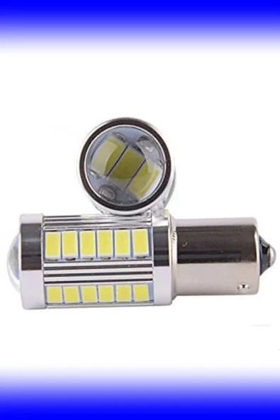 Tiger Marketing Tek Duy 93 2'li Geri Vites Led Sinyal Stop Ampulü Beyaz Renk - 3