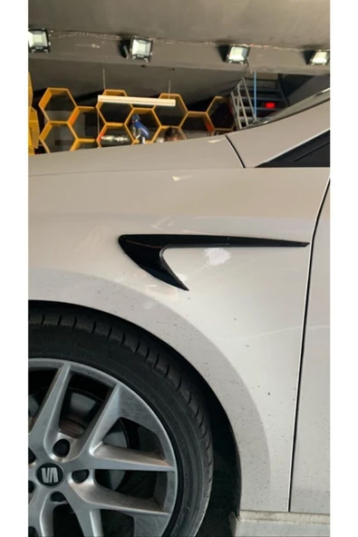 NamTuning Universal Çamurluk Venti Sağ Sol Parlak Siyah - Resim 2